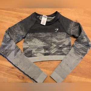 Gym shark ADAPT OMBRE CROP TOP